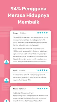 Riliv Mental Health App android App screenshot 2